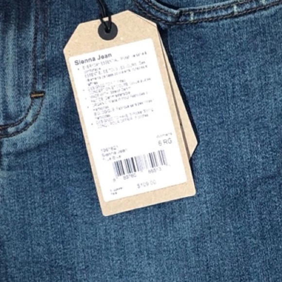 NWT prAna Sienna Jean True Blue Women's Fitted 5 Pocket Stretch Denim - Picture 10 of 12